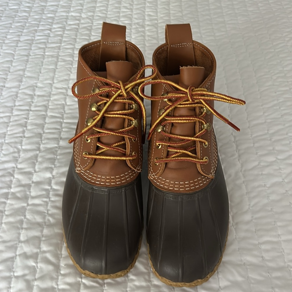 L.L. Bean 6” Boots, Men’s size 8 N